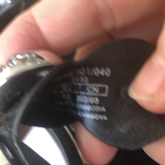 NWOT- Zara Silver ball sandals. $45 - Picture 6 of 6